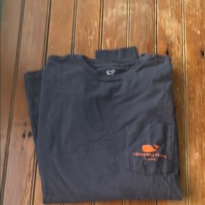 Vineyard Vines Blue Long Sleeve Tee for Casual Comfort